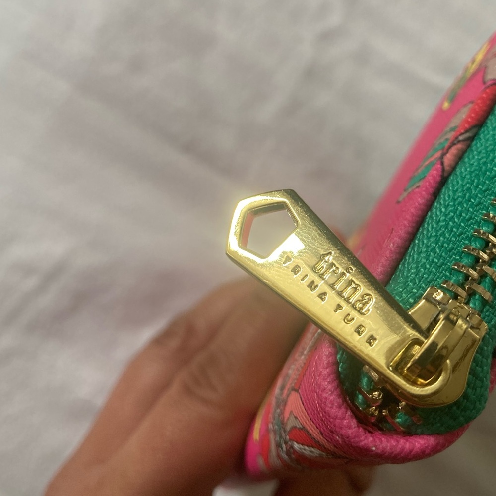Trina Turk Pink Zip Wallet - Picture 5 of 15